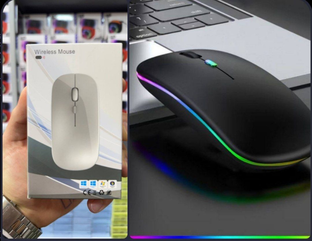 ماوس بی‌سیم RGB | ترکیب زیبایی و کارایی