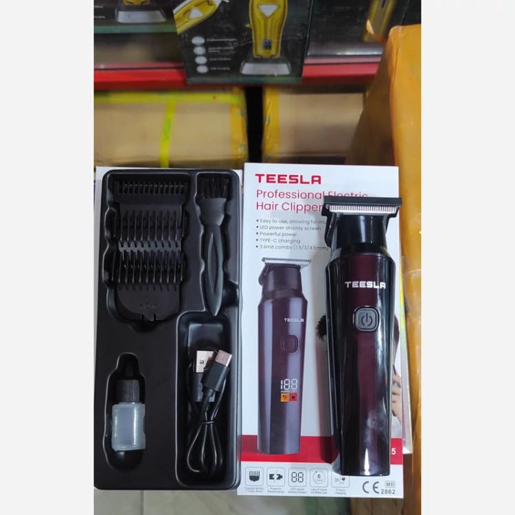 ماشین اصلاح خط زن تسلا مدل T045 صفر زن