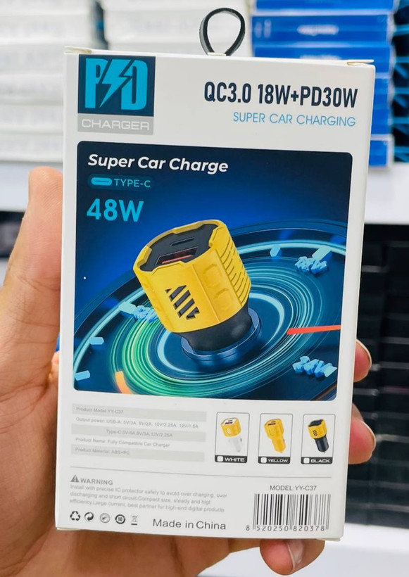 شارژر فندکی ماشین C37-48W