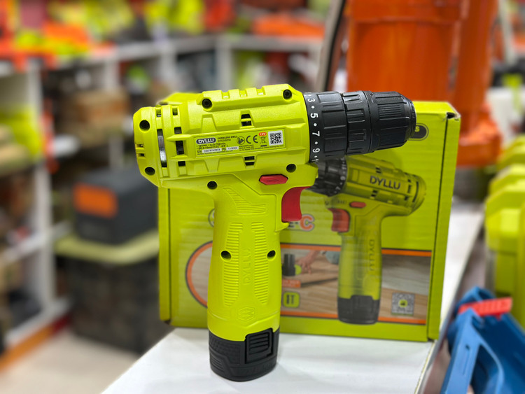 دریل پیچ گوشتی شارژی دایلو مدل DTCDS510 ولتاژ ۱۲ ولت اتوماتیک