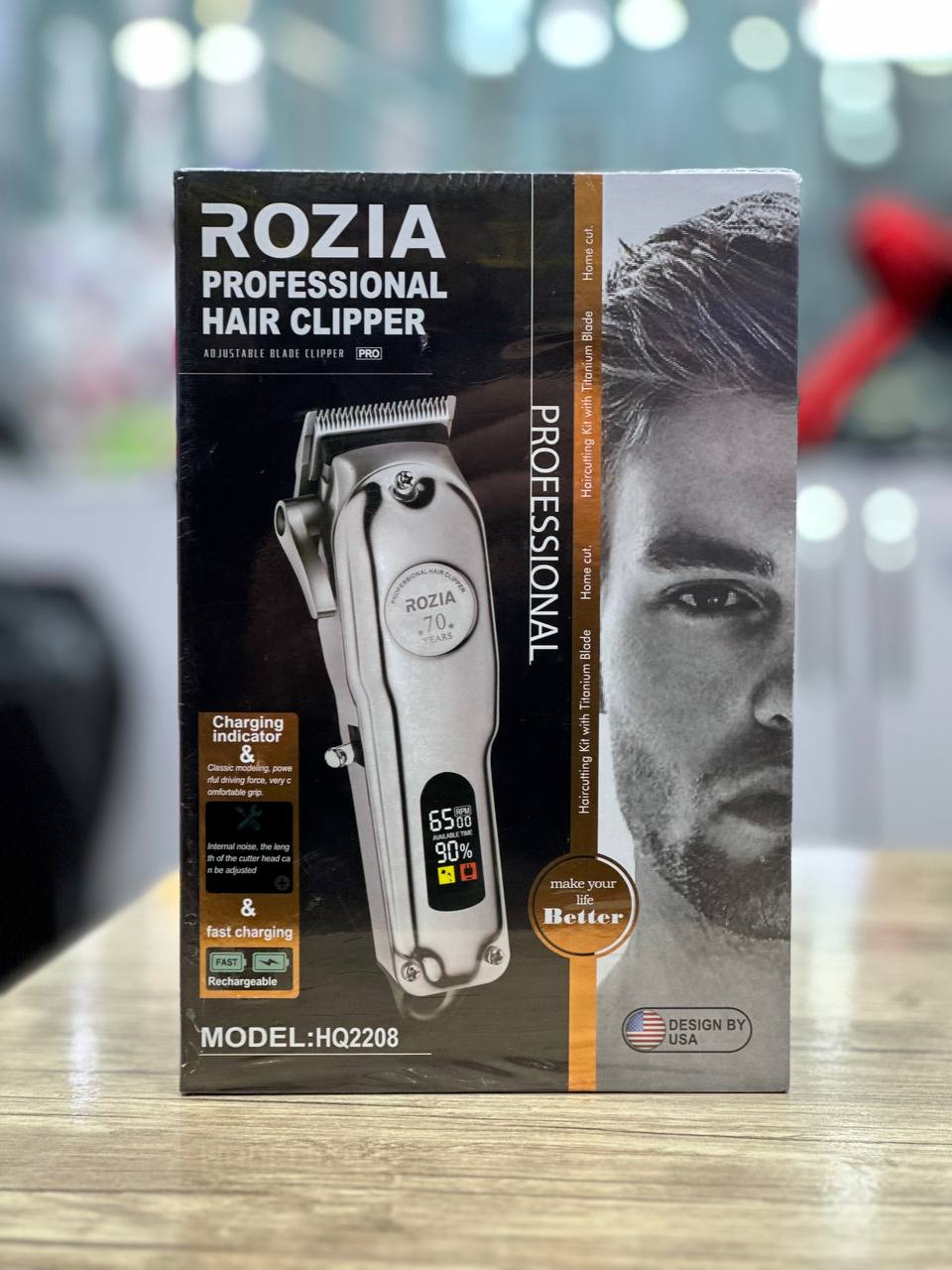 ماشین اصلاح موی سرو صورت روزیا مدل HQ-2208